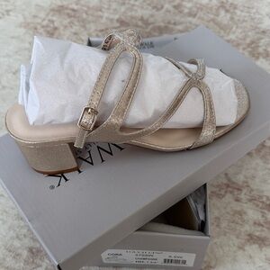 Benjamin Walk Glittering Gold Sandals